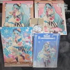 一番くじ　雪ミク　A賞 B賞 R賞 S賞 ラストワン　2026セット