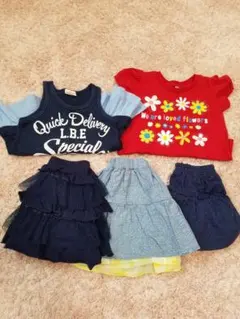 キッズ　女の子　夏服　まとめ売り　90