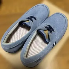 美品✨ELLESPORT ブルー スニーカー