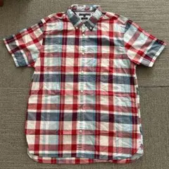 最終値下げ　Tommy Hilfiger チェック柄 半袖シャツ XL