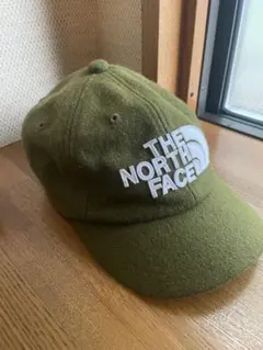 THE NORTH FACE ロゴ　フランネルキャップ　キッズのサムネイル