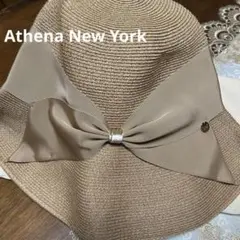 Athena New York アシーナニューヨーク 麦わら帽子 タグ付き - メルカリ