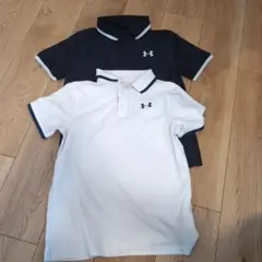 キッズアンダーアーマーポロシャツ 2枚セット YMD