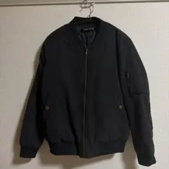 ブラック MA-1ジャケット