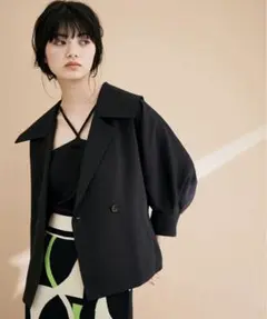 アダムエロペ　ハーフスリーブシャツジャケット