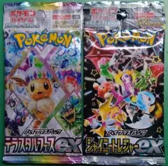 【未開封】ポケモンカード 拡張パック テラスタルフェス/シャイニートレジャー