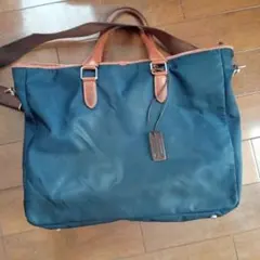 ★ステファノマーノ STEFANO MANO ビジネス2way ネイビーブルーのサムネイル