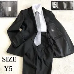 ✨極美品✨ SUIT SELECT スーツセレクト ブラックストライプ Y5