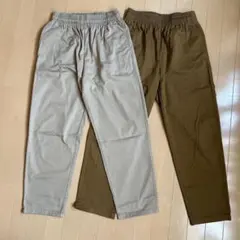 GU シェフパンツ チノパン　2枚セットのサムネイル