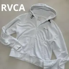 RVCA ホワイト フード付き パーカーのサムネイル