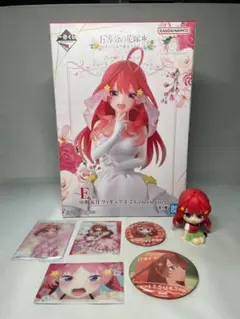 五等分の花嫁　中野五月グッズ（一番くじなど）　７点　まとめ売り