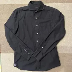 nano universe ブラック ワイシャツ Sサイズ