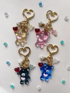 推し色クマさんチャーム【オーダー専用ページ】