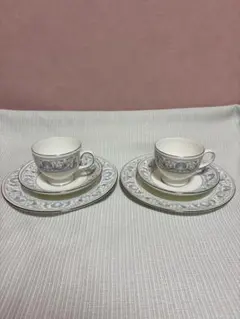 未使用　ウェッジウッド フローラルタペストリー　21cm デザートプレート 003267732591_m.jpg