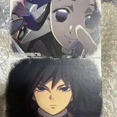 鬼滅の刃 一番くじ 柱稽古 キャンバス風 ボード 冨岡義勇　胡蝶しのぶ