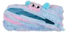 【新品】Zipit ZP ファーリーモンスター ペンケース（ブルー＆ピンク）