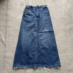 デニムフレアスカート