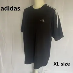 adidas アディダス Tシャツ 黒　Lサイズ