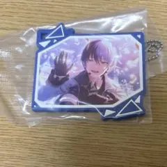 プロセカ　あんスタ　セガラッキーくじ　ラバーキーホルダー　青柳冬弥