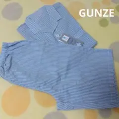 【新品】GUNZE／アセドロン　メンズパジャマ半袖・5分丈パンツ　定価5060円