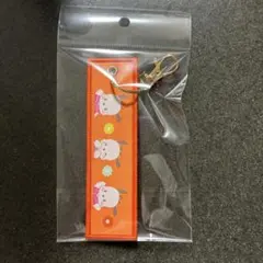 【新品】サンリオ　当たりくじ　ペアキーホルダー　ポチャッコ　オレンジのみ1点