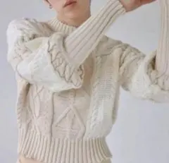 パッチワーク ニット