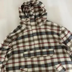 90s OLD GAP コットン アノラックパーカー チェック柄