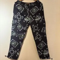 美品　adidas 総柄　ナイロンカーゴパンツ