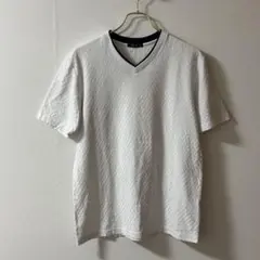 COMME CA ISM Vネック Tシャツ ホワイト Lのサムネイル
