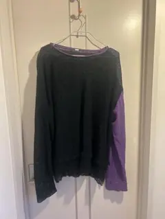 メッシュトップス フィッシュネット パンク