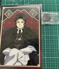 鬼滅の刃　鬼舞辻無惨 AGF 2025 ポストカード アクリルパーツ カード