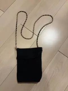 ハンドメイド　スマホショルダーバッグ