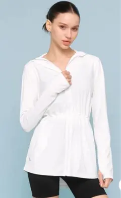 未使用ゼクシィミックス 接触冷感UVカット フード付き ジャケット