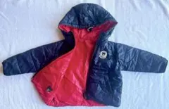 ミキハウス ダブルビー リバーシブルジャンバー 80