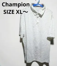 Champion ポロシャツ XL ボーダー（わ）のサムネイル