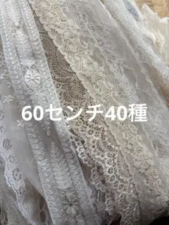紅茶染め エクリュカラーレースセット 60cm×40種 2670K-015 - メルカリ