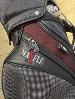 3回使用美品！MAXFLI ゴルフ キャディバッグ ブラック グレーmaxfli