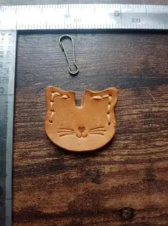 54】マヤレザー猫ちゃんキーカバー - メルカリ