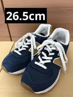 New Balance ML574 ネイビー ローカットスニーカー