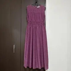 【値下げ】ノースリーブロングワンピース OPAQUE.CLIP