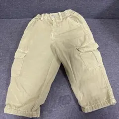 ZARA・カーキ カーゴパンツ 98