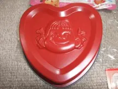 ★USED★ハート型ケーキ型 チョコレートスポンジレシピ付