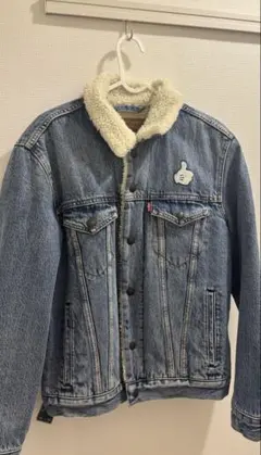 Levi's ボア襟 ミッキー デニムジャケット