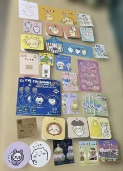 ちいかわ　パッケージ　タグ　リーフレット　うさぎ多め　パーク　MINISO 野球