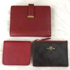 COACH 折り財布 コインケース キーケース 3点セット【S-050】