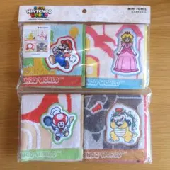 【USJ来場登録者限定】スーパーニンテンドーワールド　マリオ ミニタオルセット