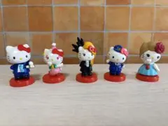Yoshiki 入りハローキティ フィギュア 5体セット