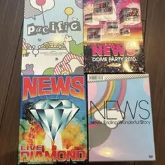 NEWS ライブDVD 4枚セット