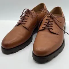 ポロラルフローレン レザー カジュアルシューズ 茶色 約26.5cm　ヒビ劣化有