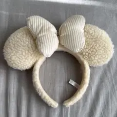 ディズニー　モコモコ　カチューシャ